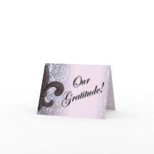 indigo/ros "järn fleur de lis" tackkort