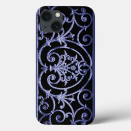 Indigo scrollwork mönster Fodral-Mate iphone case