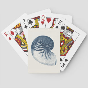 Indigo Shark Öga Seashell Casinokort