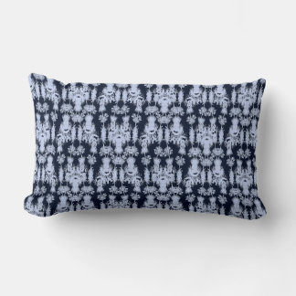 Indigo Shibori Pillow: Textured Dye Dreams Lumbarkudde