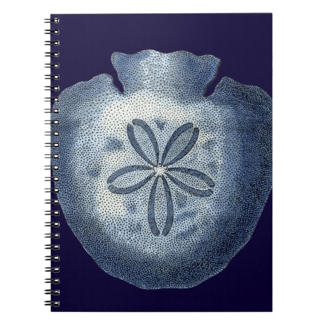 Indigo Skal III Anteckningsbok Med Spiral (Framsidan)