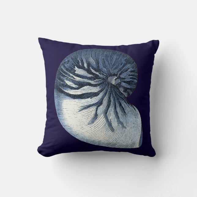 Indigo Skal VII Kudde (Framsida)