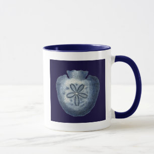 Indigo Snäckor III Mugg