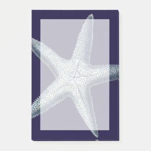 Indigo-Snäckor IV Post-it Block