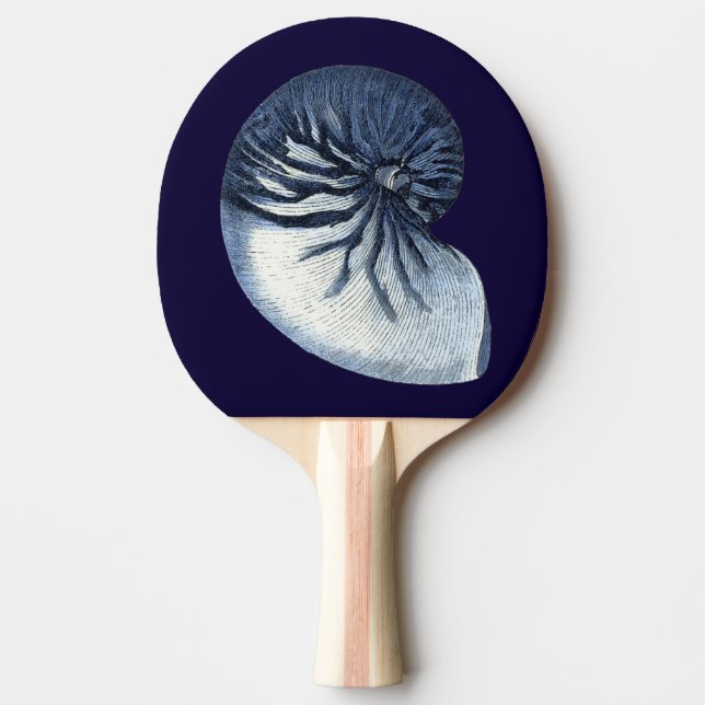 Indigo Snäckor VII Pingisracket (Framsidan)