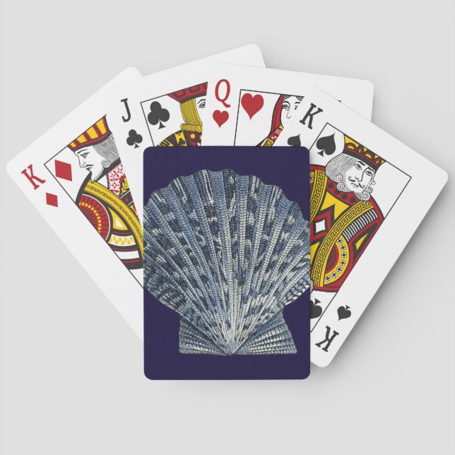 Indigo Snäckor VIII Casinokort (Baksidan)