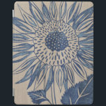 Indigo Solros iPad Skydd<br><div class="desc">Blommigt</div>