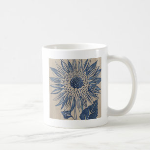 Indigo Solros Kaffemugg