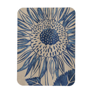 Indigo Solros Magnet