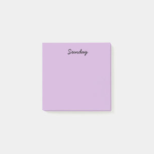 Indigo Söndag Post-it Block