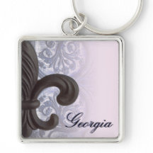 indigo/steg "järn fleur de lis" den högvärdiga