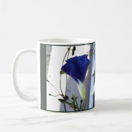 Indigo Swirl Morning Glory Kaffemugg