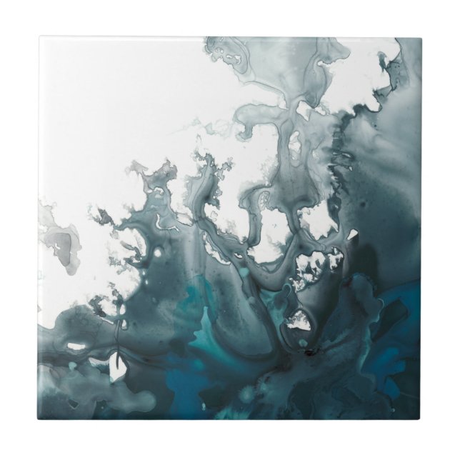 Indigo Tempest Kakelplatta (Framsidan)