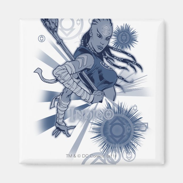 Indigo Tribe 10 Magnet (Framsidan)