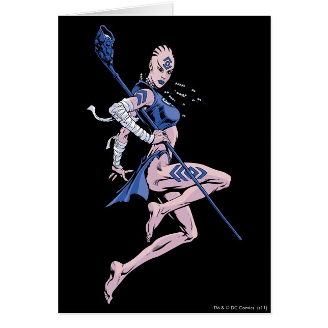 Indigo Tribe 1 Hälsningskort (Framsidan)