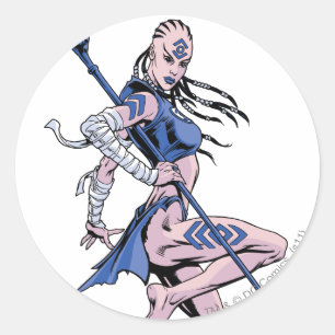 Indigo Tribe 1 Runt Klistermärke