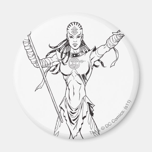 Indigo Tribe 6 Magnet (Framsidan)