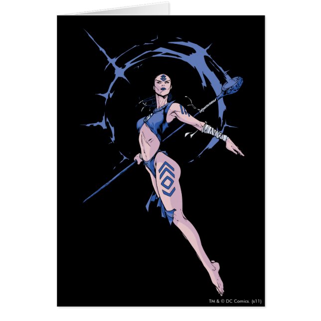 Indigo Tribe 7 Hälsningskort (Framsidan)