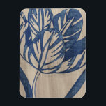 Indigo Tulip Magnet<br><div class="desc">Blommigt</div>