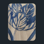 Indigo Tulip Magnet<br><div class="desc">Blommigt</div>
