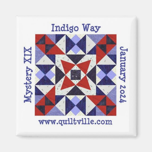 Indigo Way magnet (Framsidan)