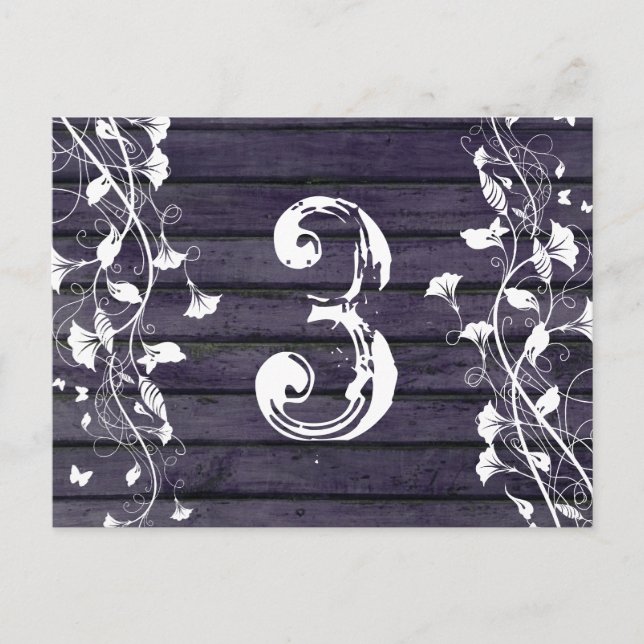 Indigo Wood Bordsnummer (Framsida)
