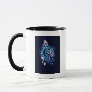 Indigoblå stam 11 mugg