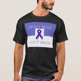 Indigoblått band - den Don't krökningen bryter T-shirt