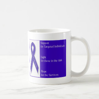 Indigoblått band kaffemugg