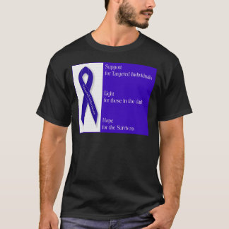 Indigoblått band tee shirt