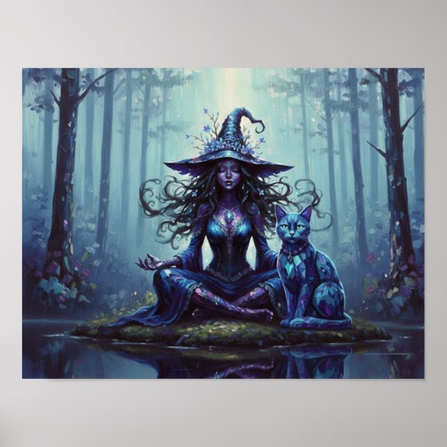 IndigoCrystalHäxa Poster (Framsidan)
