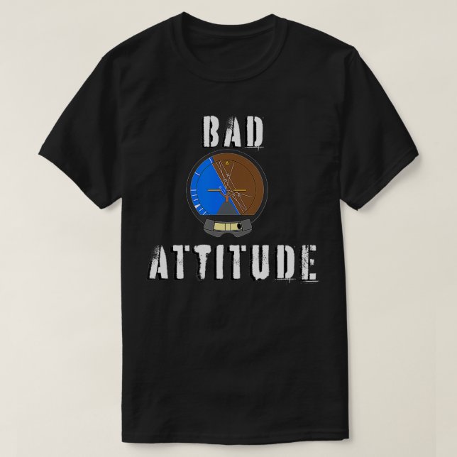 Indikator för dålig attityd hos Attityppare T Shirt (Design framsida)