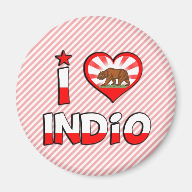 Indio, CA Magnet (Framsidan)