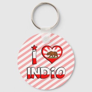 Indio, CA Nyckelring