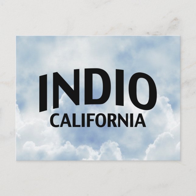 Indio California Vykort (Framsida)