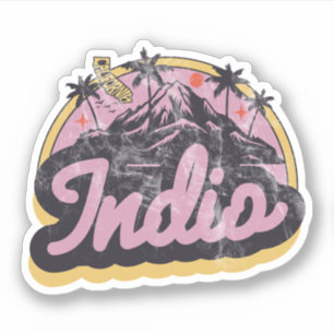 Indio, Kalifornien Klistermärken