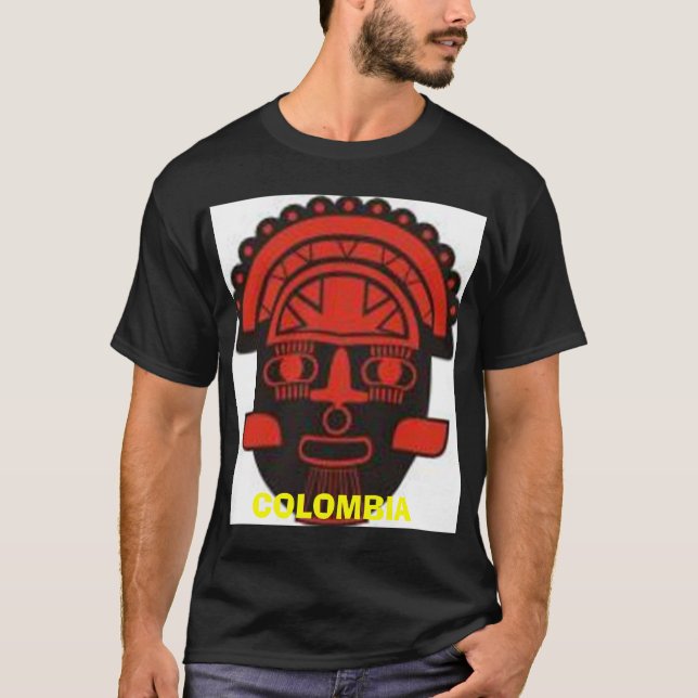 indiotayrona COLOMBIA T Shirt (Framsida)