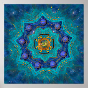 Indira Star-utskrift Poster