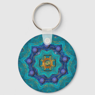Indira stjärna Keychain Nyckelring