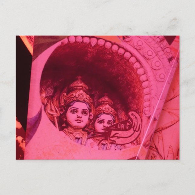 Indische Schönheiten i Kristall Vykort (Framsida)