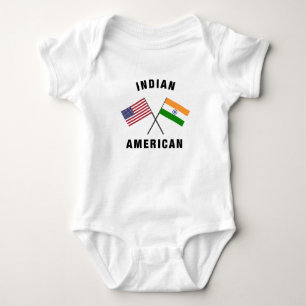 Indisk amerikanska flaggan t shirt