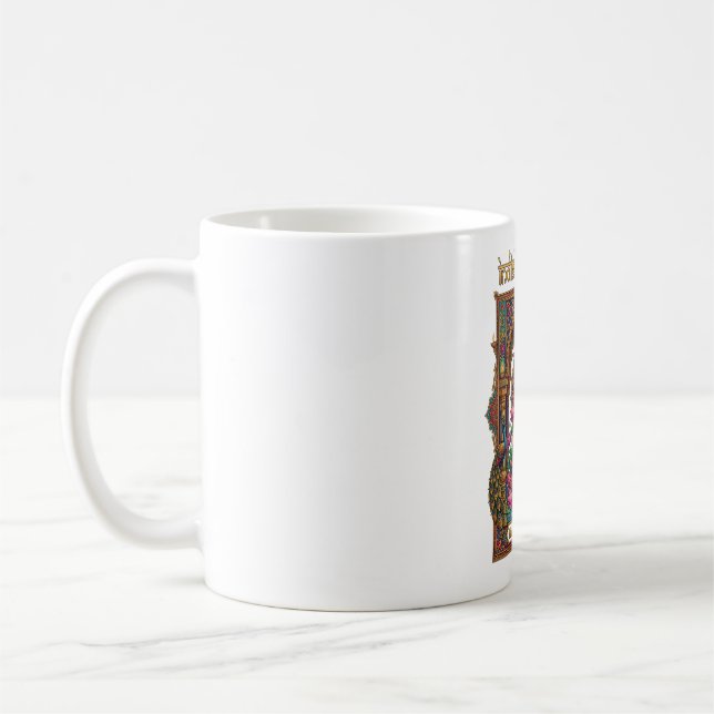 Indisk arv: klassisk musiker Veena-konst Kaffemugg (Vänster)