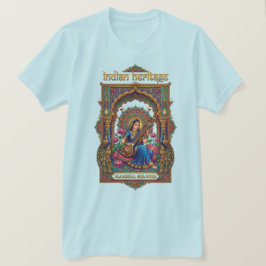 Indisk arv: klassisk musiker Veena-konst T Shirt