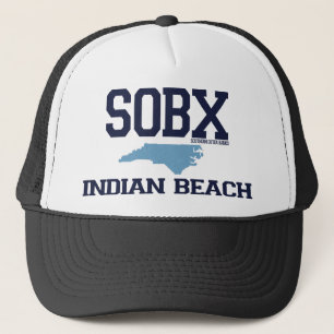 Indisk Beach. Truckerkeps