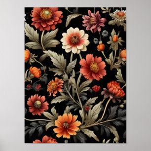 Indisk Blanket Wildblomma Poster