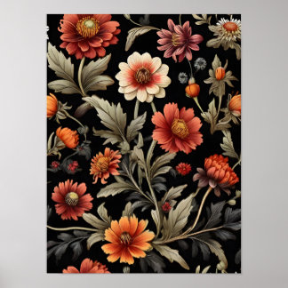 Indisk Blanket Wildblomma Poster