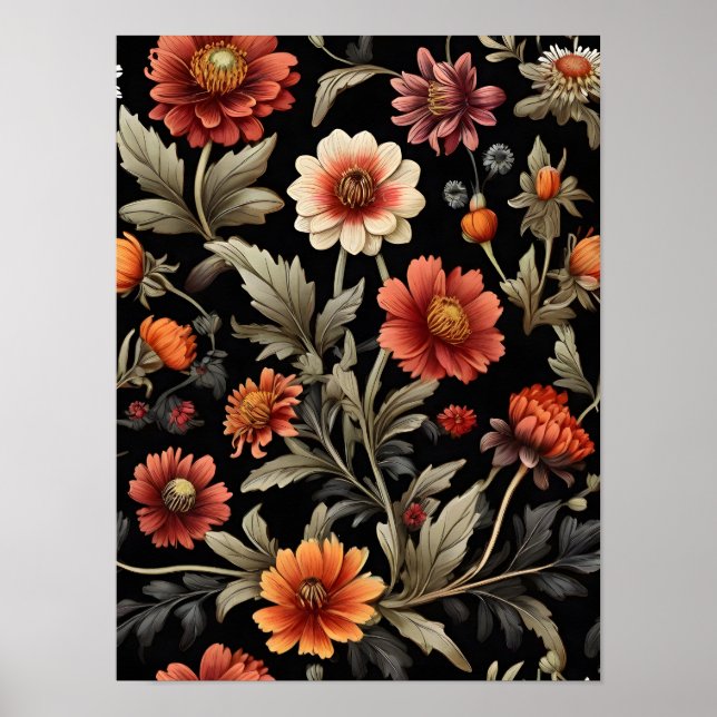 Indisk Blanket Wildblomma Poster (Framsidan)