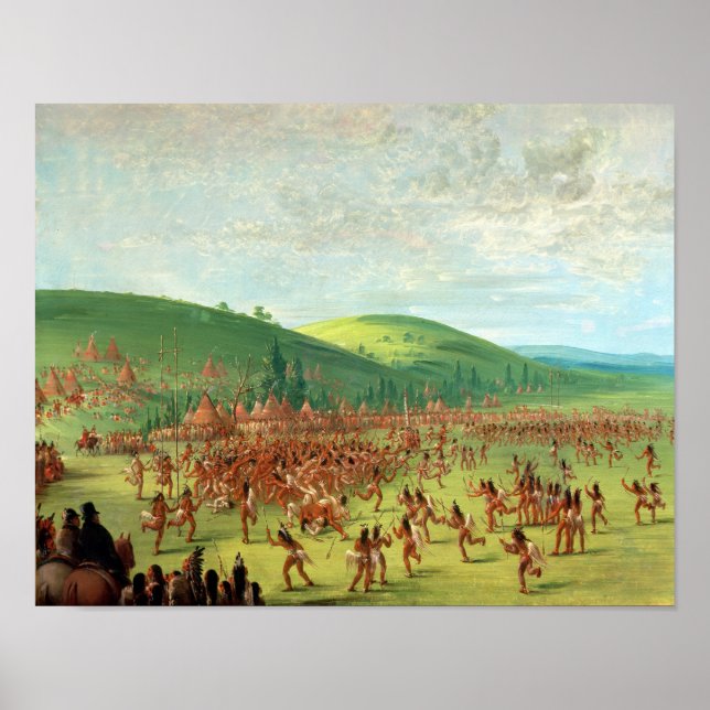 Indisk Boll-spel Poster (Framsidan)