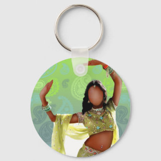 Indisk Bollywood Girl Keychain II Nyckelring