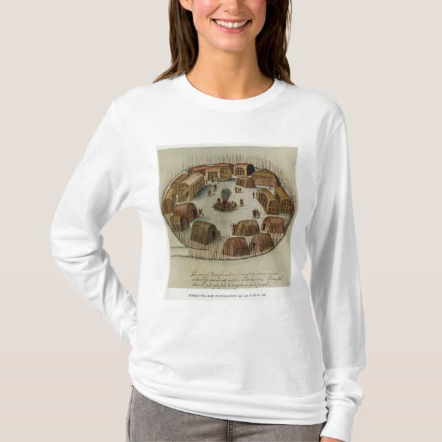 Indisk by av Pomeiooc Tee (Framsida)